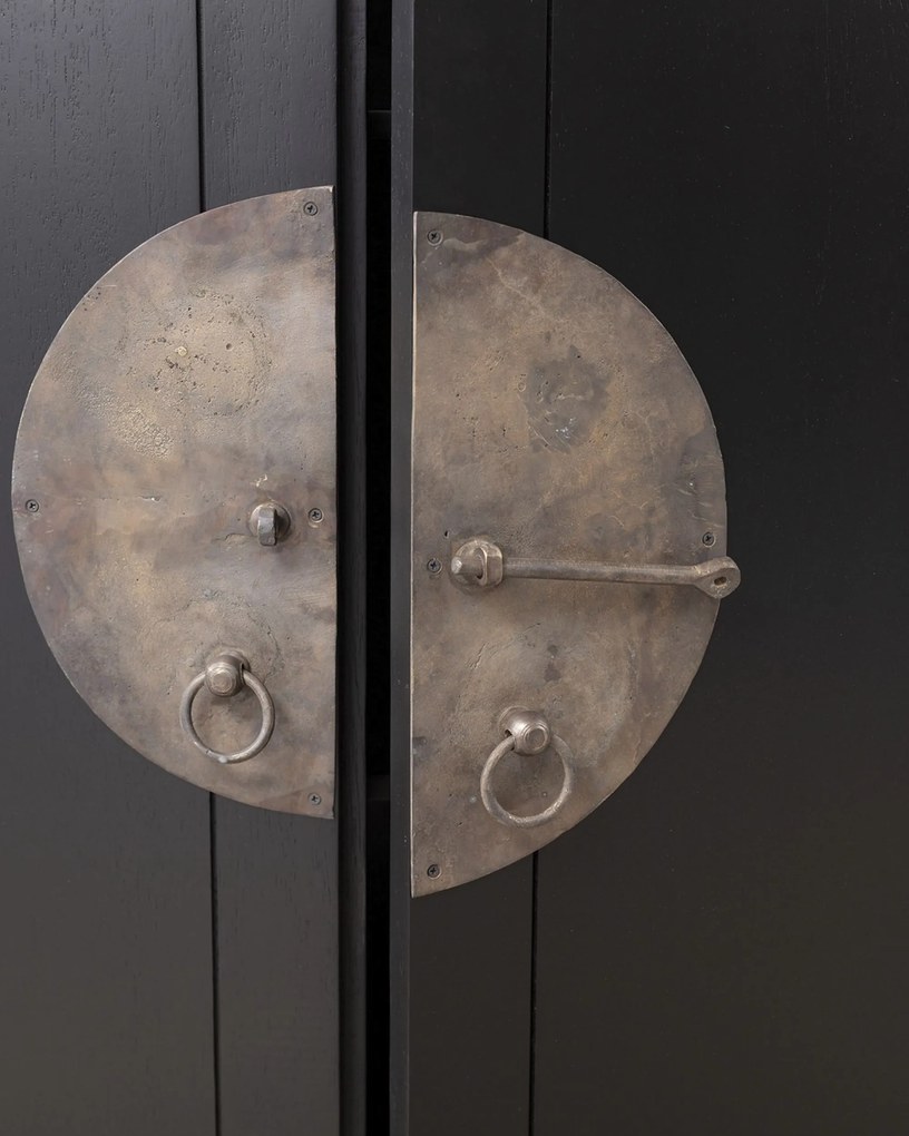 Szafa kredens Modern 104x56x170cm black
