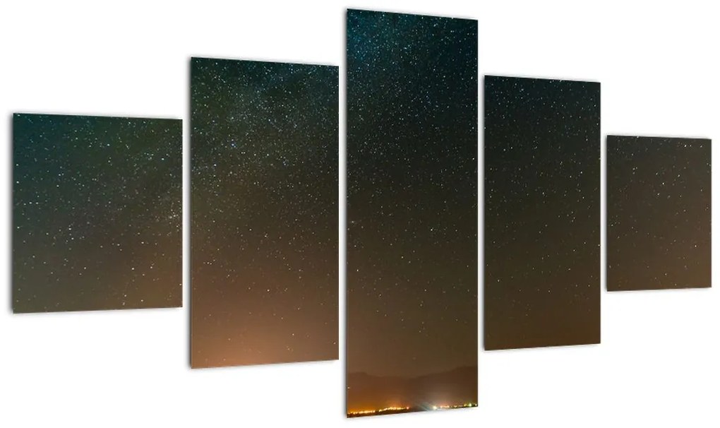 Obraz Drogi Mlecznej (125x70 cm)