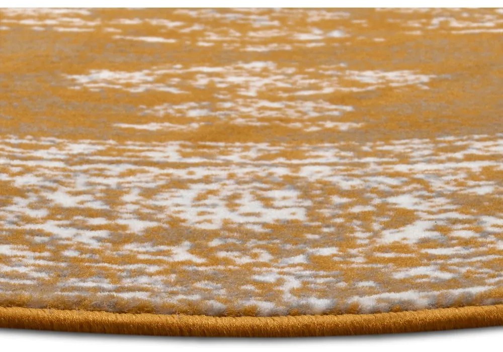 Żółto-pomarańczowy okrągły chodnik ø 160 cm Méridional – Hanse Home