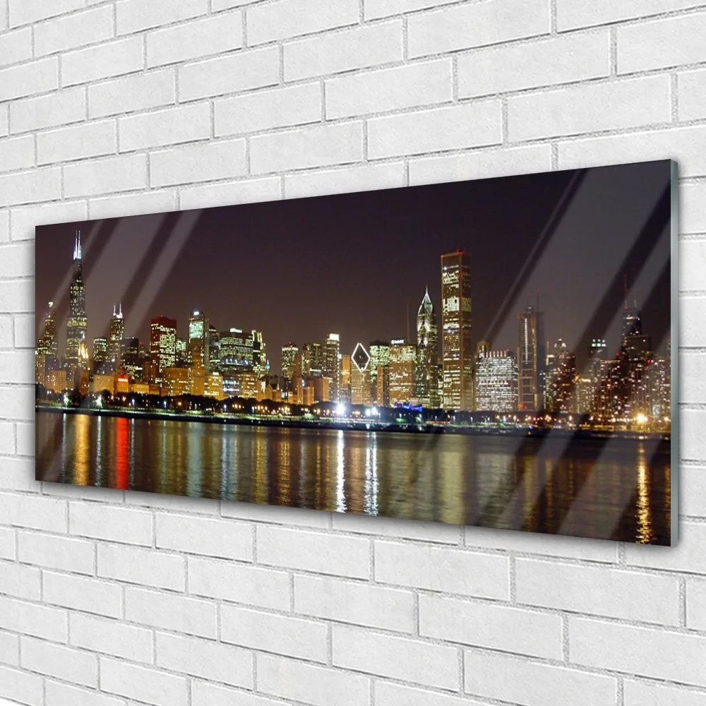 Obraz Akrylowy Miasto Domy