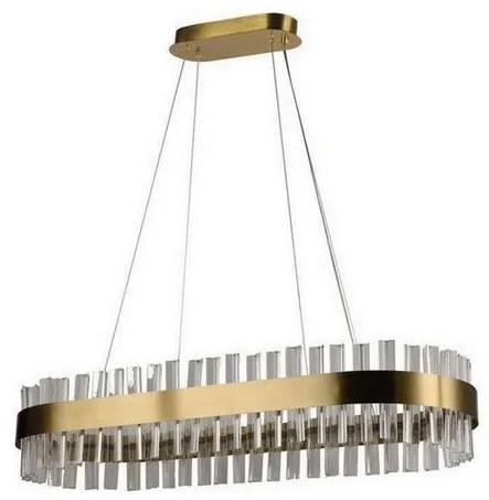 LED kryształowy żyrandol 45W/230V z ściemniaczem i pilotem