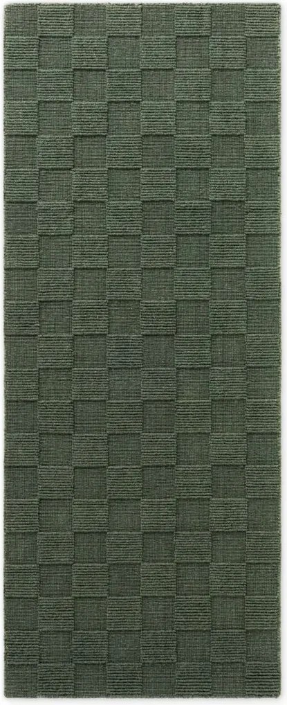 Dywan wełniany Villeroy &amp; Boch 1766 Wool Scala zielony 80cm x 200cm