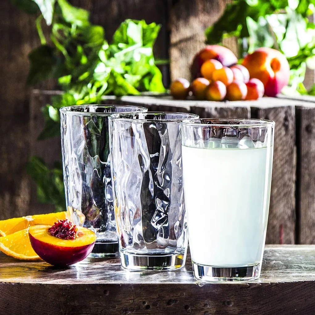 Bormioli Rocco Zestaw 3 szklanek na long drink Diamond 470 ml, 470 ml