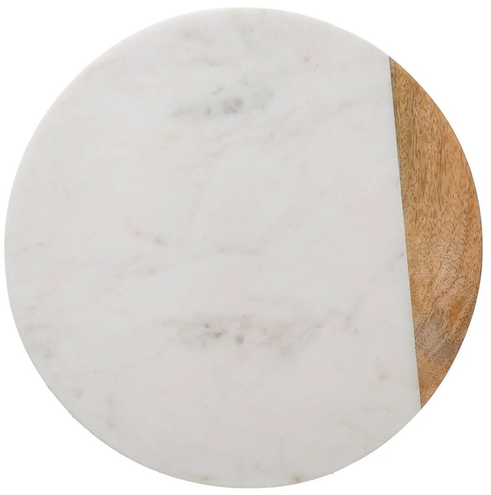 Taca obrotowa GEOM HYGGE, Ø 30 cm, marmur