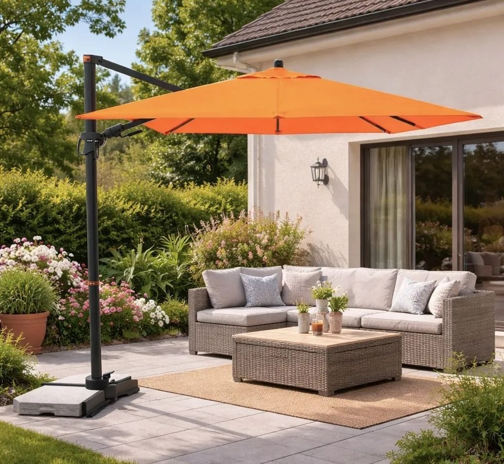 Doppler myZone 210 x 210 cm pomarańczowa