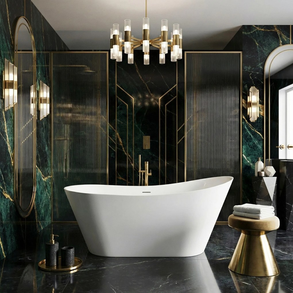 Wanna Akrylowa Wolnostojąca Lusso Slim 170