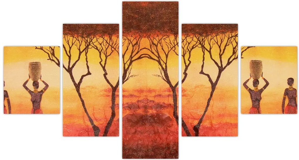 Obraz - Afrykańska sawanna (125x70 cm)