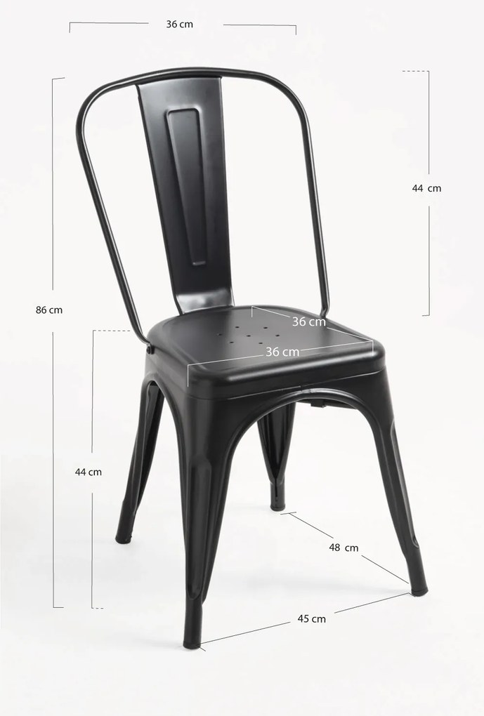 Pakiet 4 krzese Torix