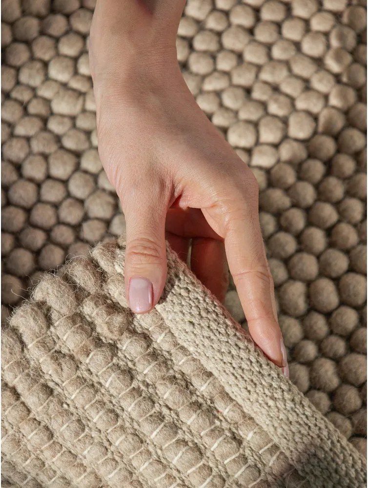 Wełniany dywan tkany ręcznie w naturalnym kolorze 200x300 cm Richmond Diana – Ted Baker