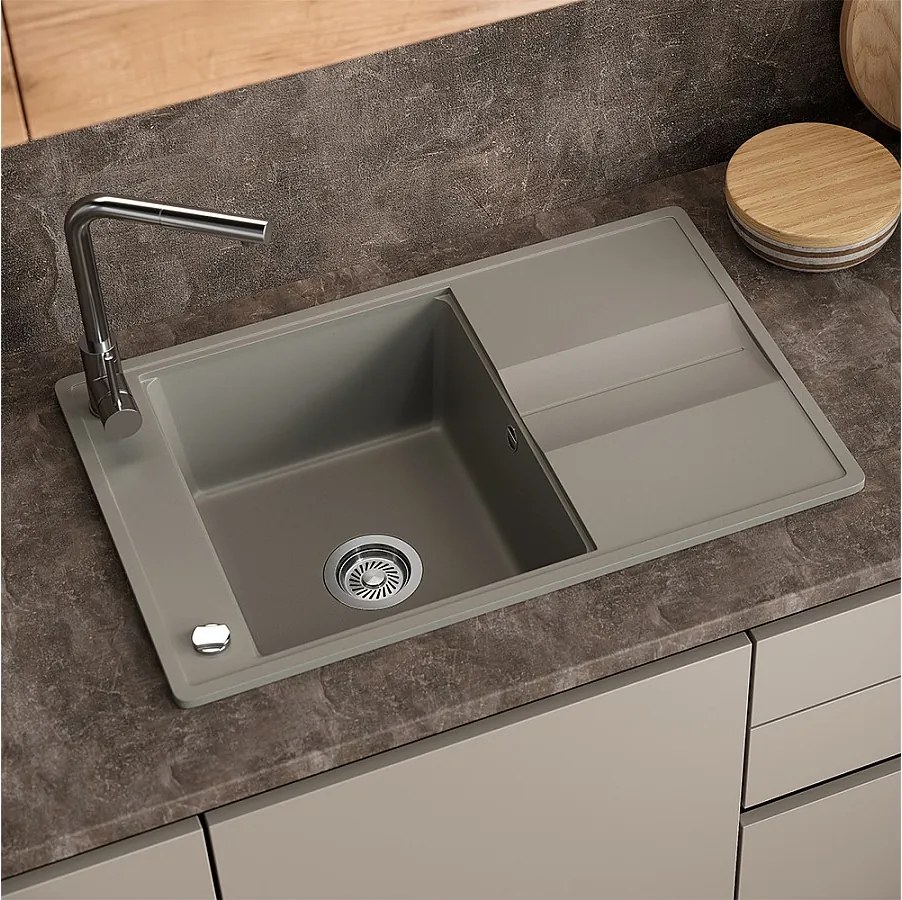 Zlewozmywak beton 78x50x20 kyoto