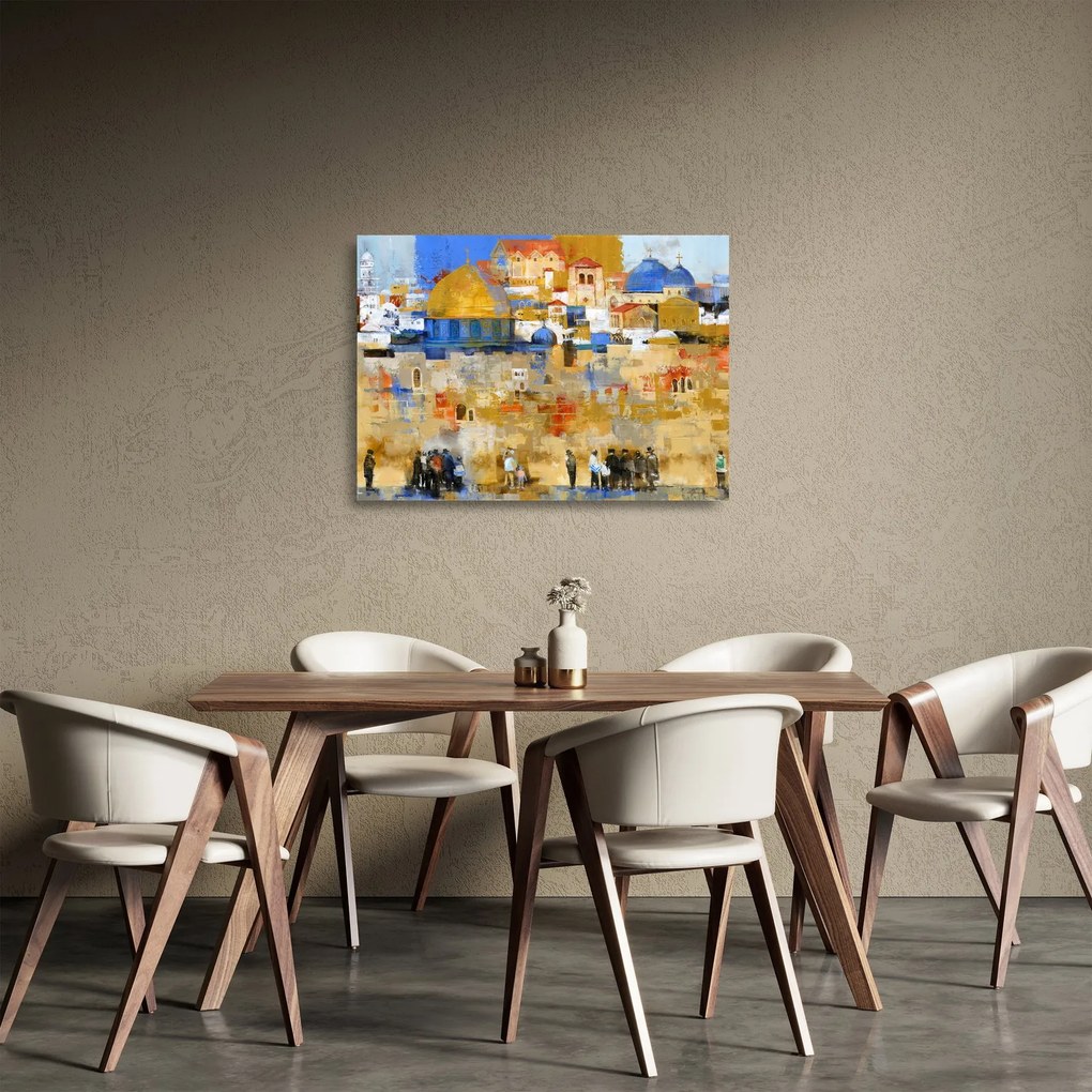 Obraz na szkle - Ściana płaczu, Jerozolima, Izrael (70x50 cm)