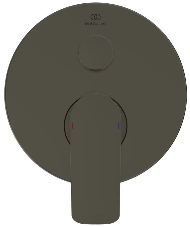 Antracytowa podtynkowa bateria wannowa Connect Air – Ideal Standard