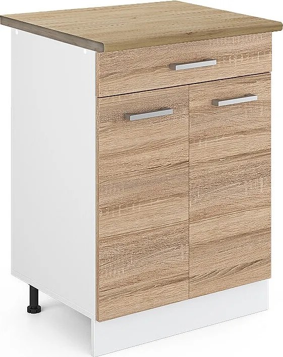 Szafka dolna do kuchni sonoma 60x60x81.6 r-line