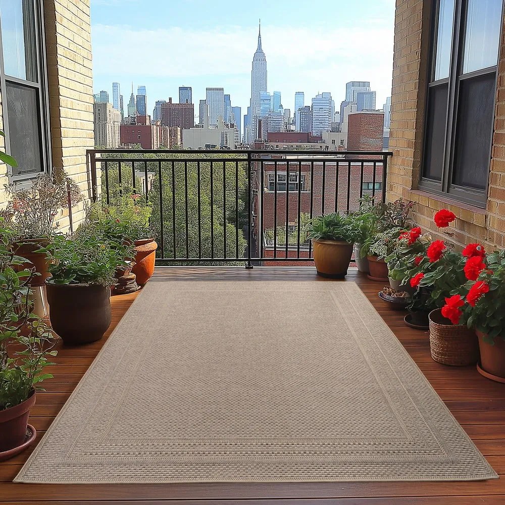 Beżowy dywan odpowiedni na zewnątrz 80x150 cm Desert 1304 – Ayyildiz Carpets