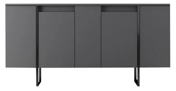 Szafka Luxe Anthracite and Black