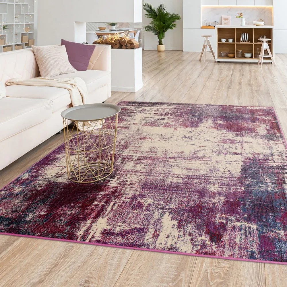 Fioletowy dywan 160x230 cm Colores cloud – Asiatic Carpets