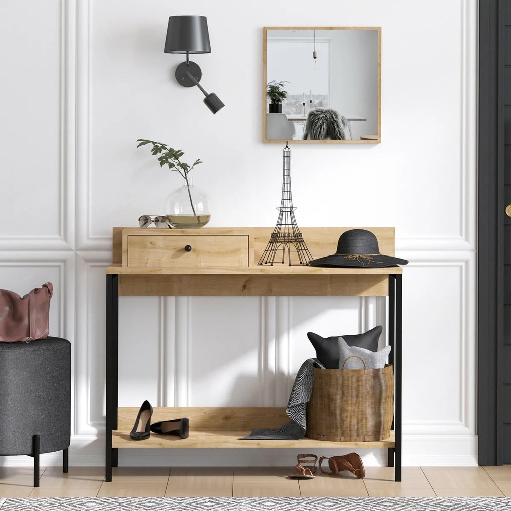 Stolik dekoracyjny Jan Sapphire Oak
