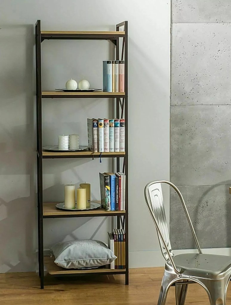 Regał w stylu industrialnym Tablo R5