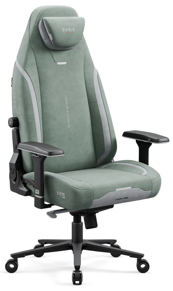 Fotel gamingowy Diablo X.Eye Prime, Normal Size, Gothic Green