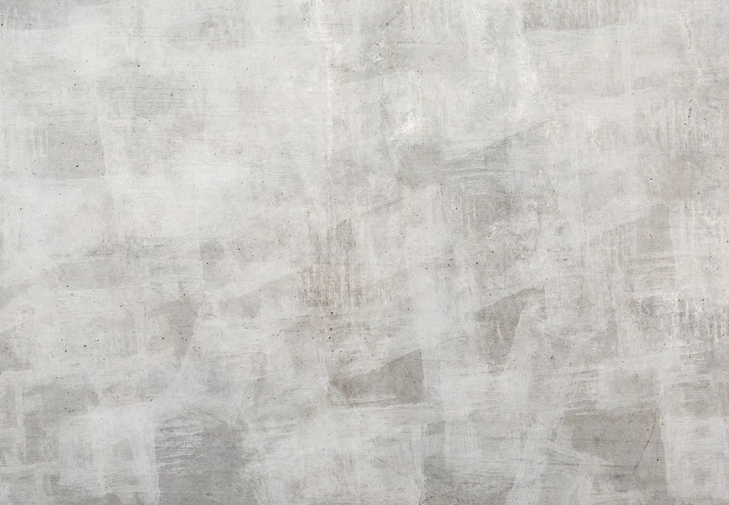 Fototapeta - Pociągnięcia pędzlem na betonie (196x136 cm)