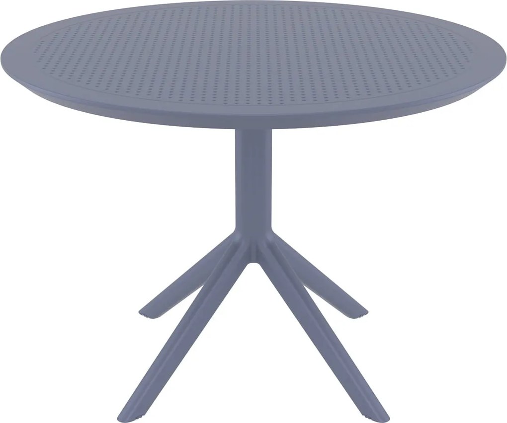 Okrągły stół do kawiarni z tworzywa Sky Table fi 105