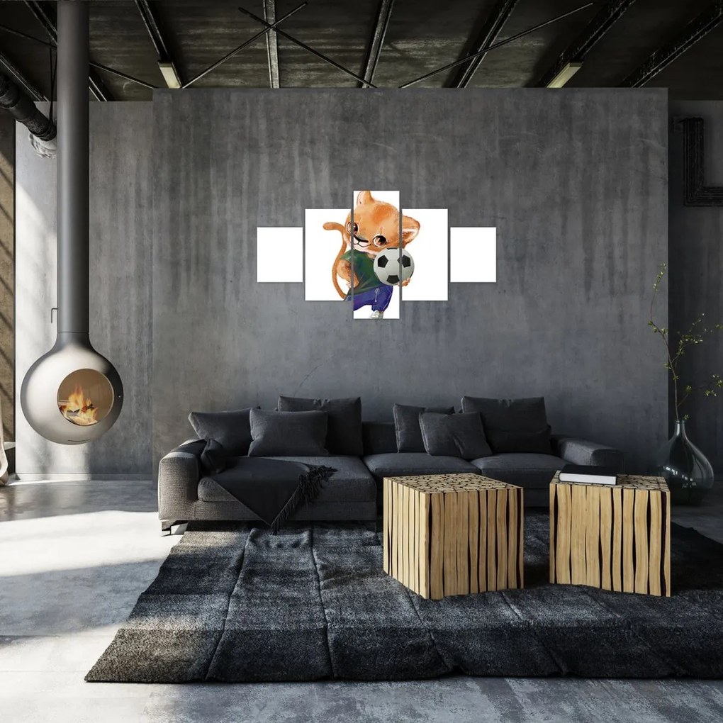 Obraz - Zwierzątko akwarelowe N⁰4 (125x70 cm)