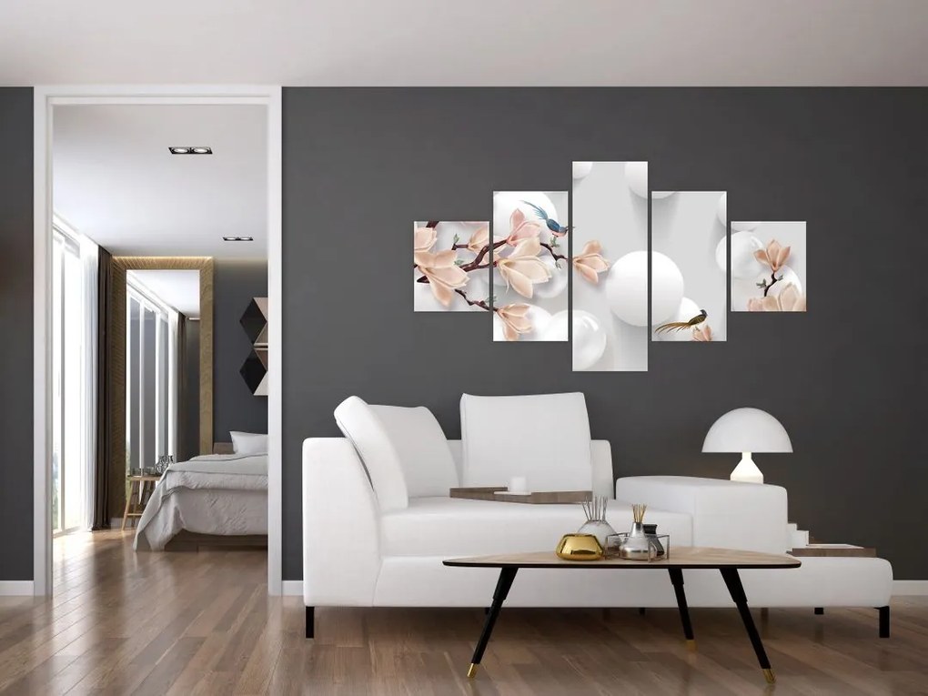 Obraz - Wiosna (125x70 cm)