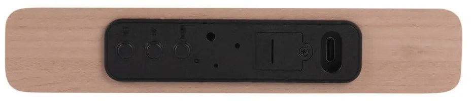 Budzik cyfrowy z ładowarką bezprzewodową Retro Flat LED – Karlsson