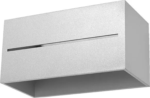 Szary geometryczny kinkiet LED - 4X EX530 D3-M19
