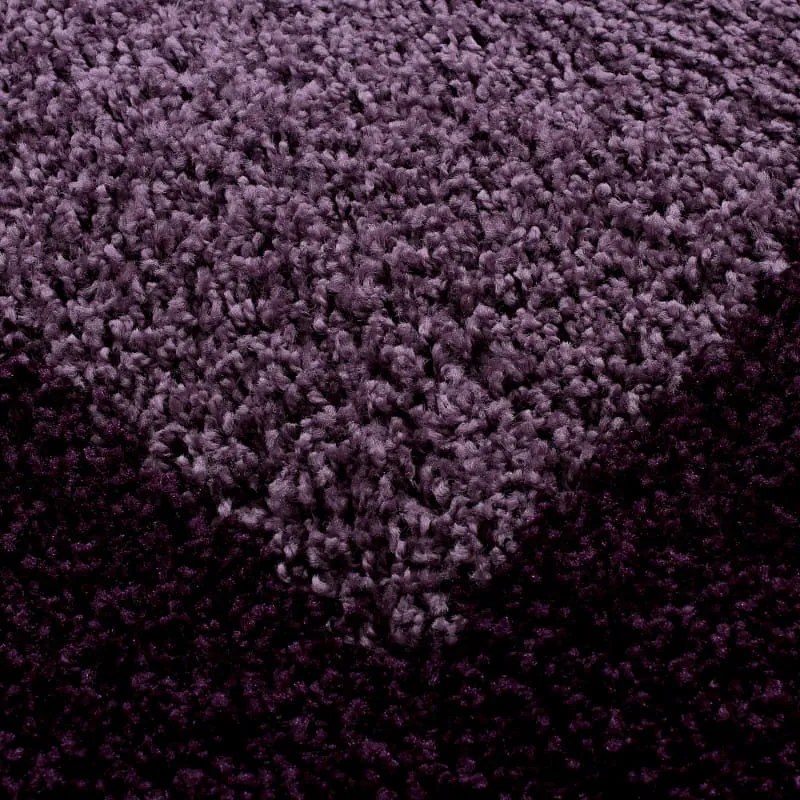 Dywan Shaggy Life ciemny fiolet 100 cm x 200 cm