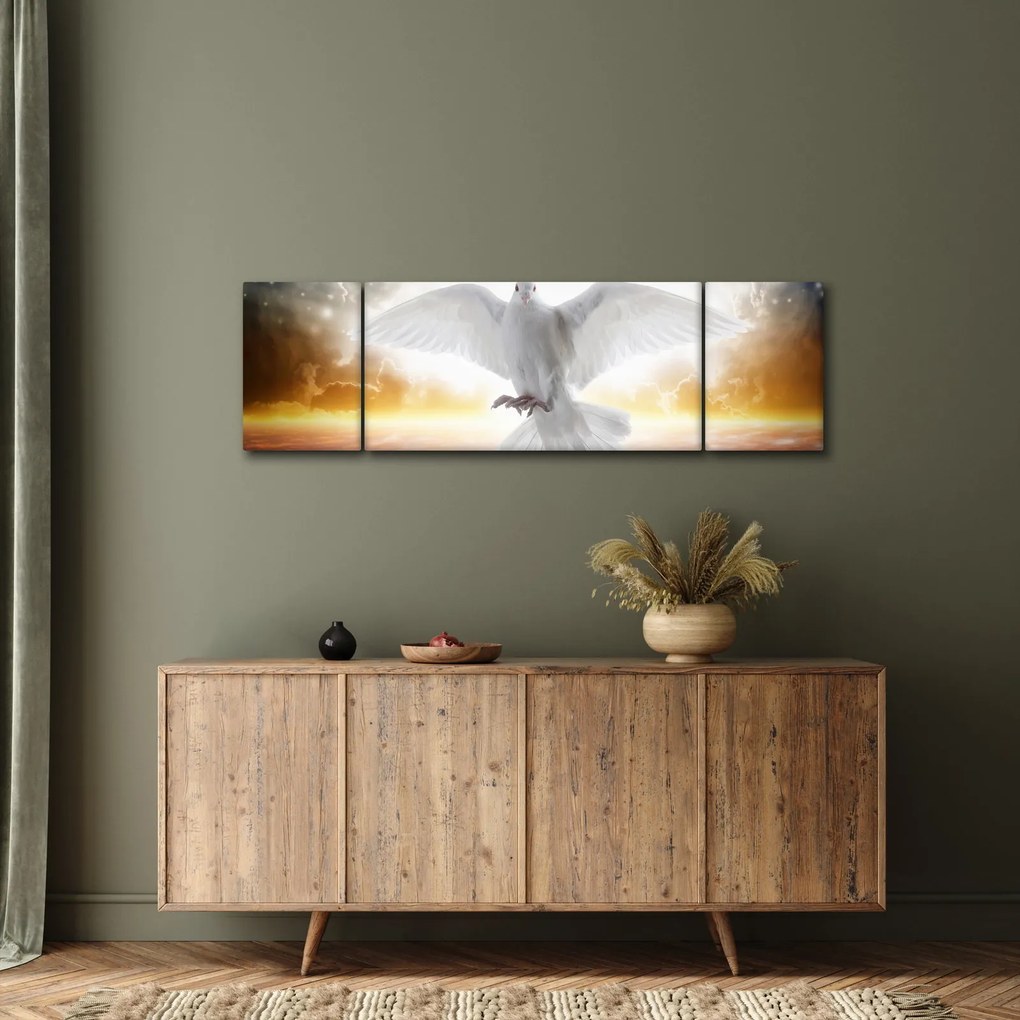 Obraz gołębicy (170x50 cm)