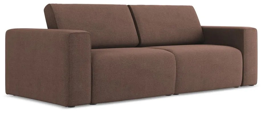 Różowa sofa modułowa 224 cm Kalea – Makamii