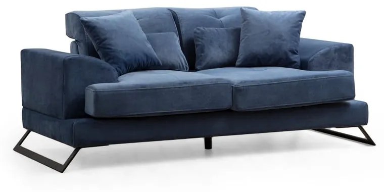 Niebieska sofa 185 cm Frido – Balcab Home