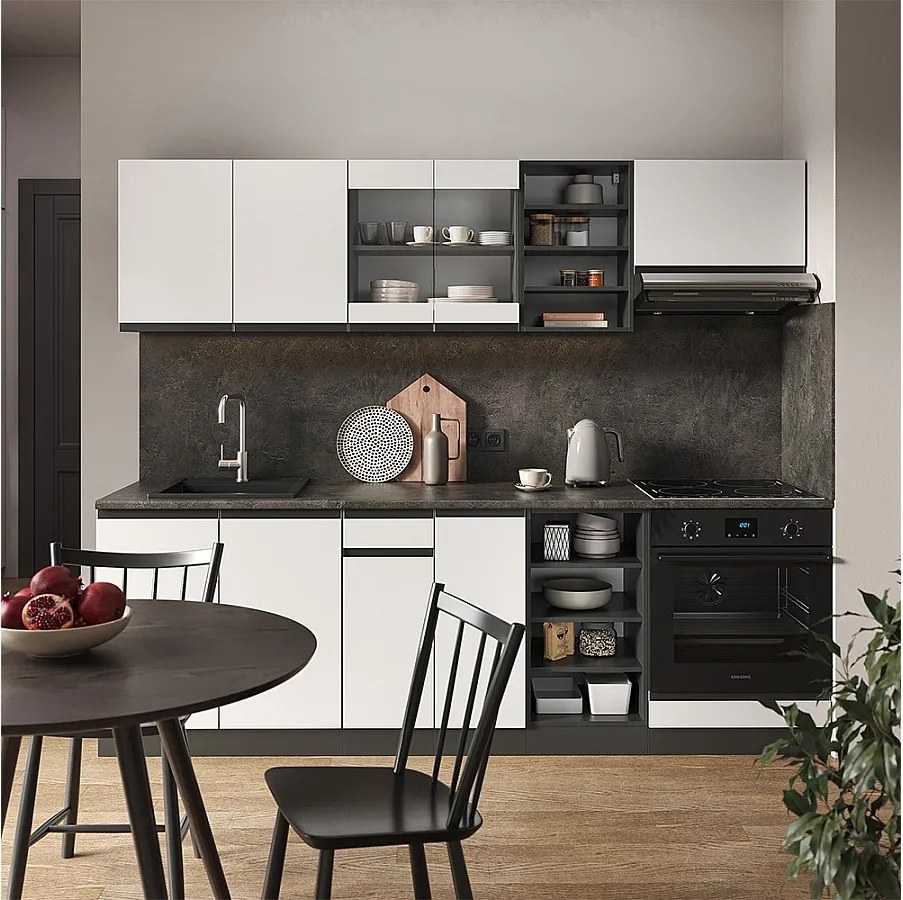 Panel przedni biały/antracyt 240x46x81.6 r-line