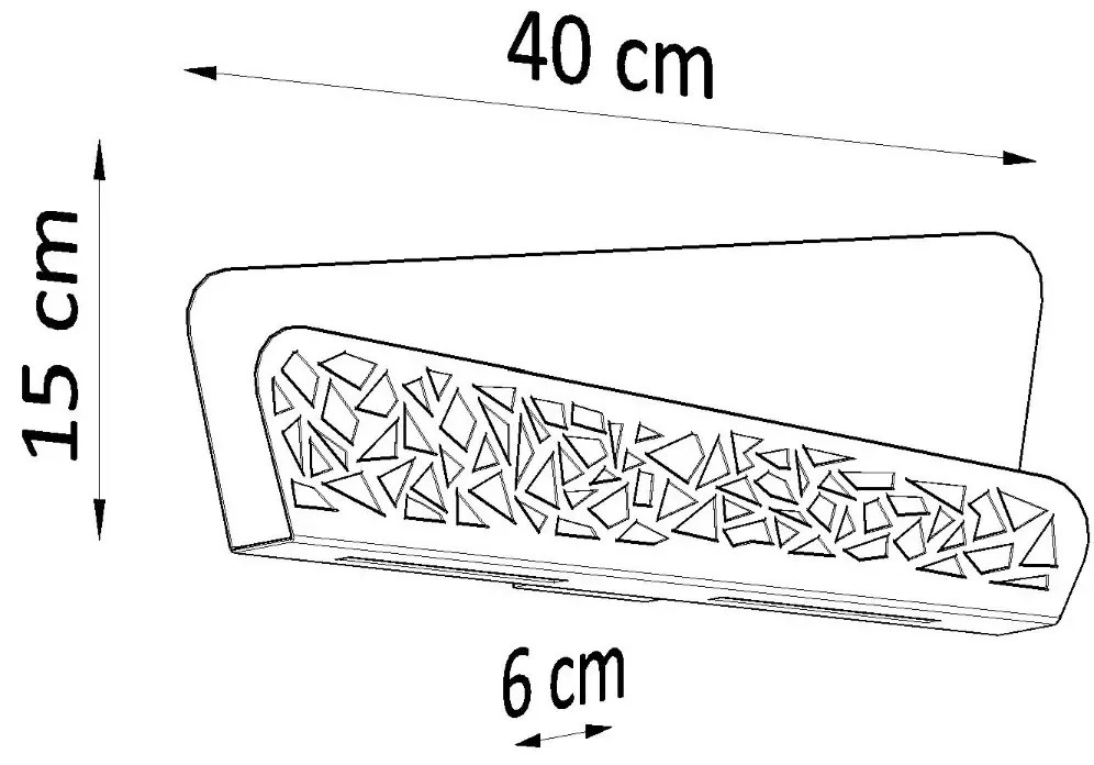 Kinkiet ALIZA biały SOLLUX  LIGHTING