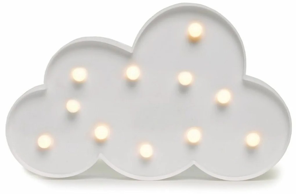 Lampka dziecięca LED CLOUD, 29,5 cm