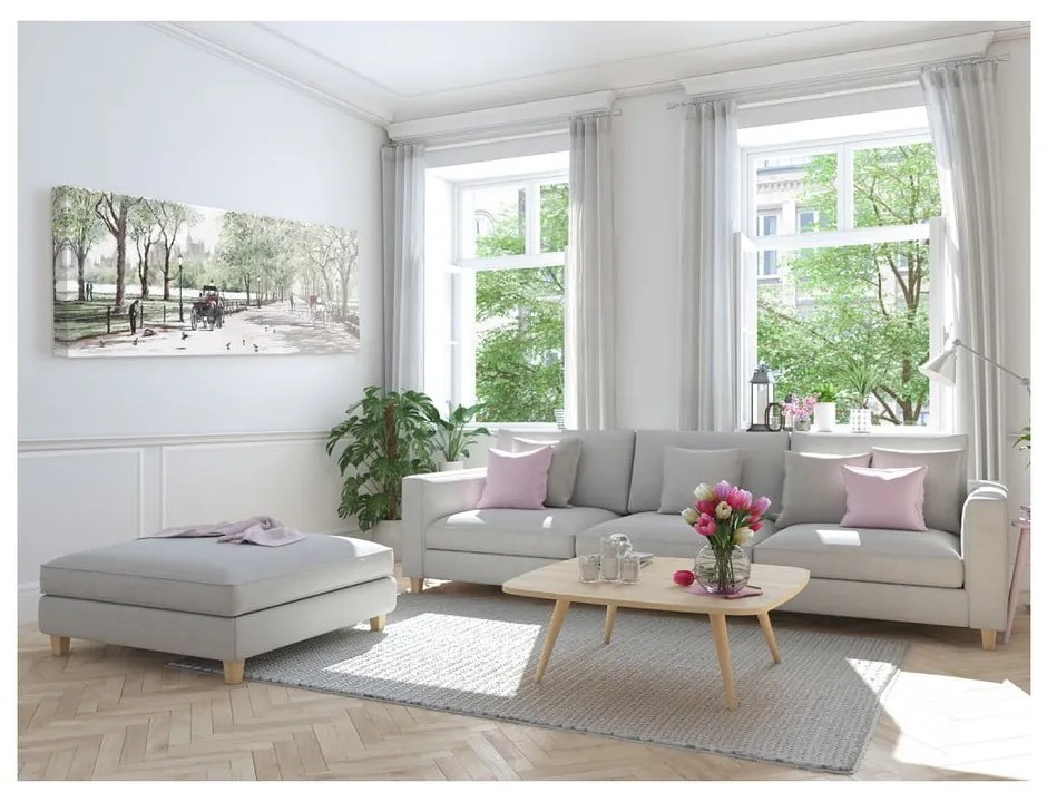 Obraz Styler Canvas Watercolor Central Park II, 60x150 cm