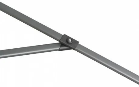 RAVENNA 330 cm - duży wahadłowy parasol ogrodowy z drążkiem bocznym : Substancja Desen - 846