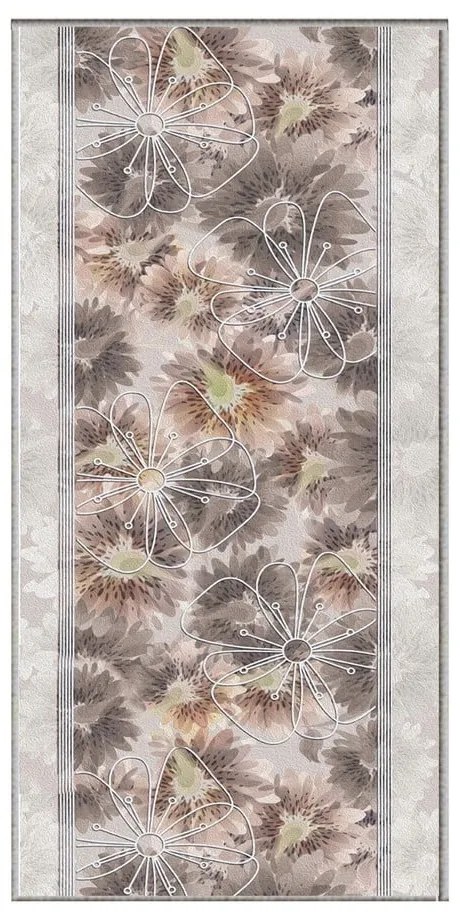 Beżowy chodnik odpowiedni do prania 58x190 cm Blooming – Oyo Concept