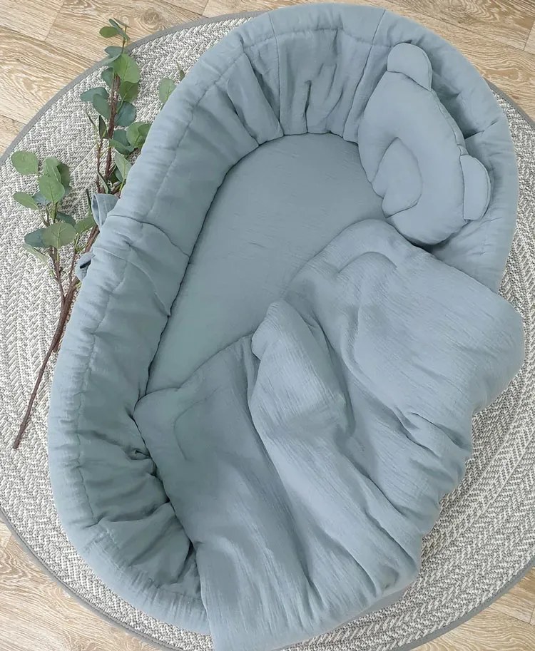 Zielony zestaw kosz na stelażu B5-G60