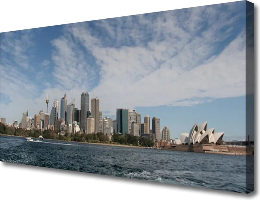 Obraz canvas Opera i Panorama Sydney