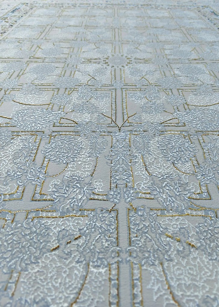 Dywan klasyczny Milan Ornament szary 200 cm x 290 cm