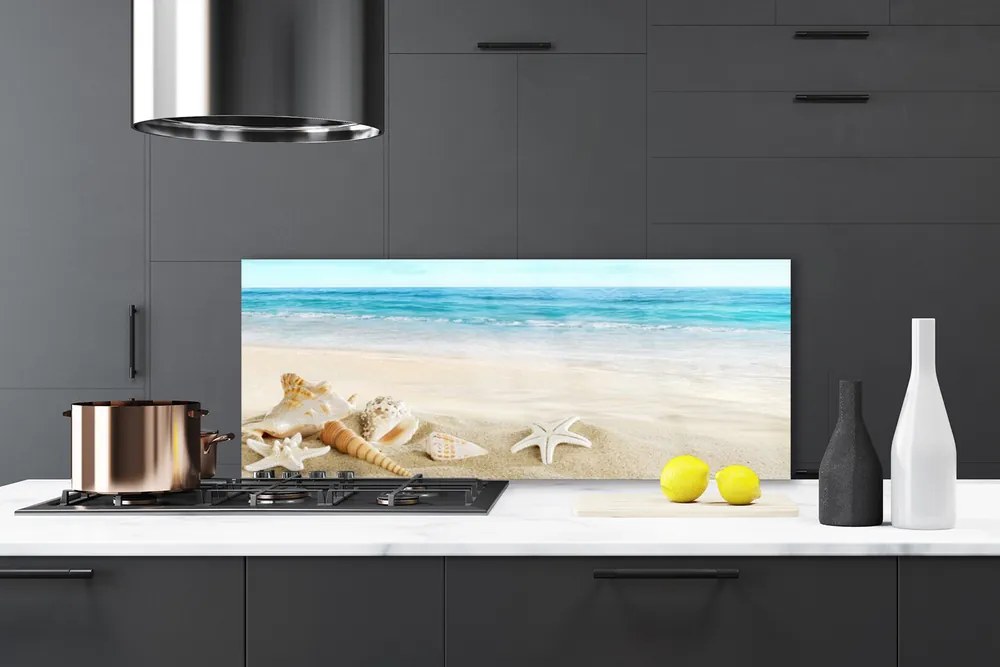 Panel nad blat kuchenny Nadmorskie Skarby Oceanu