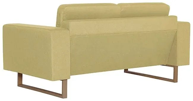 Elegancka dwuosobowa sofa Williams 2X - zielona