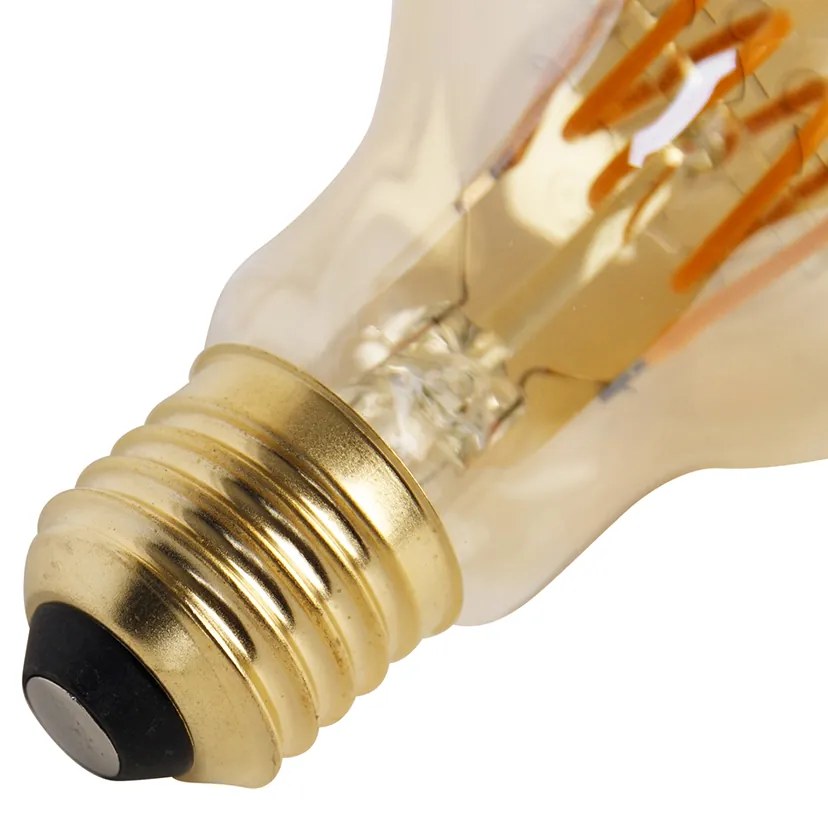 Zestaw 5 ściemnialnych żarówek LED E27 Spiral A60 Goldline 4W 270 lm 2200K