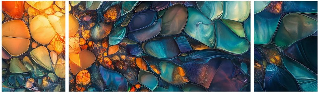 Obraz - Szklana mozaika (170x50 cm)