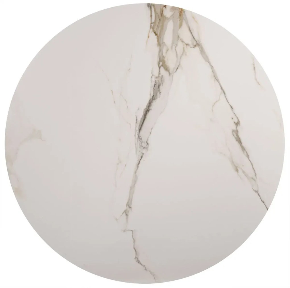 STÓŁ AZALIA CERAMIC BIAŁY/ZŁOTY FI 90 SIGNAL