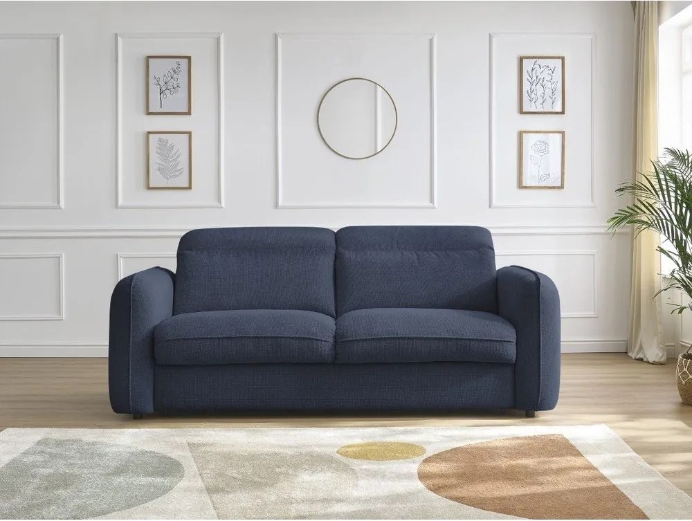 Czarna sofa 216 cm Achille – Bobochic Paris