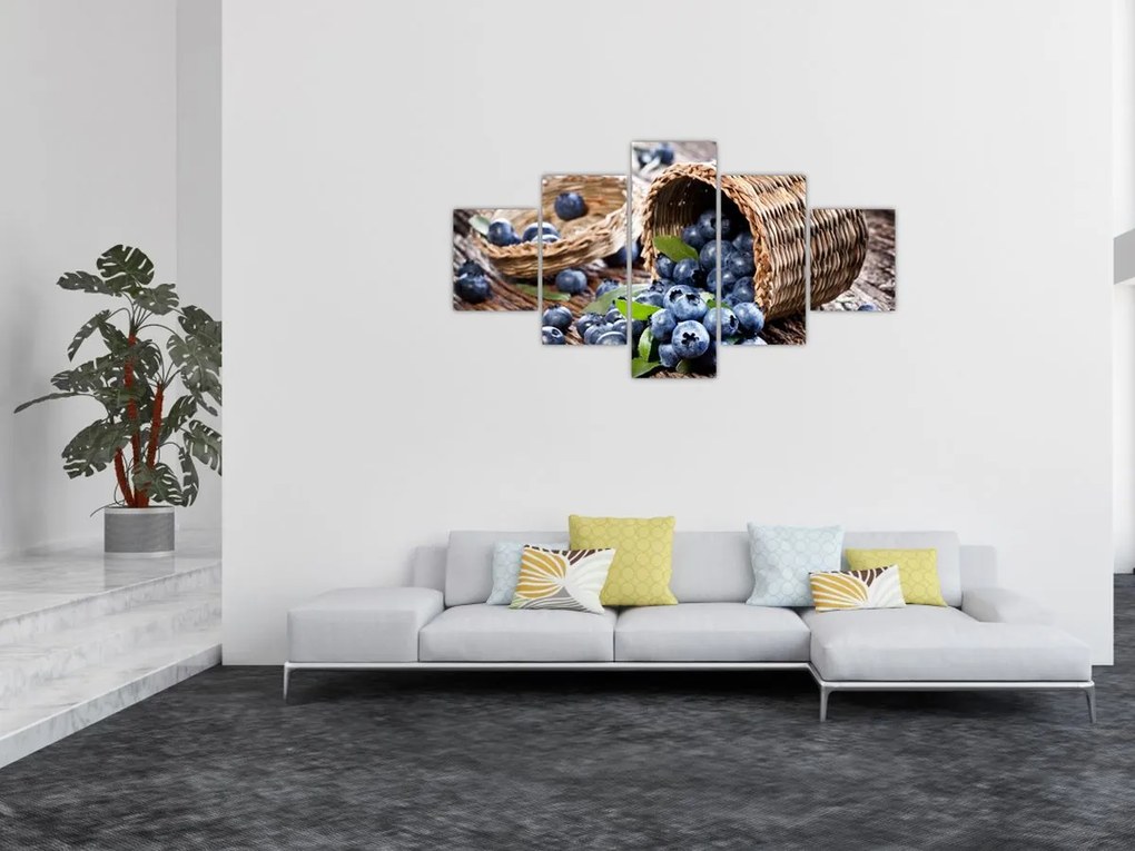 Obraz - Soczyste jagody (125x70 cm)