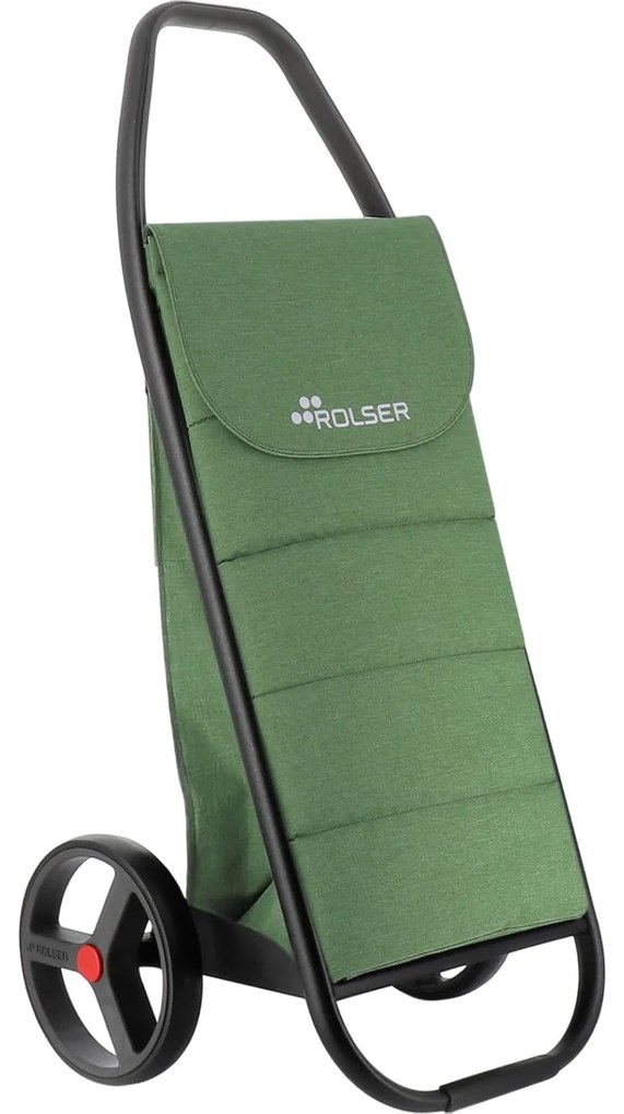 Torba na kółkach Rolser Com Tweed Polar Black Tube, zielony